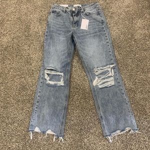 Vervet new with tags jeans. straight legged.